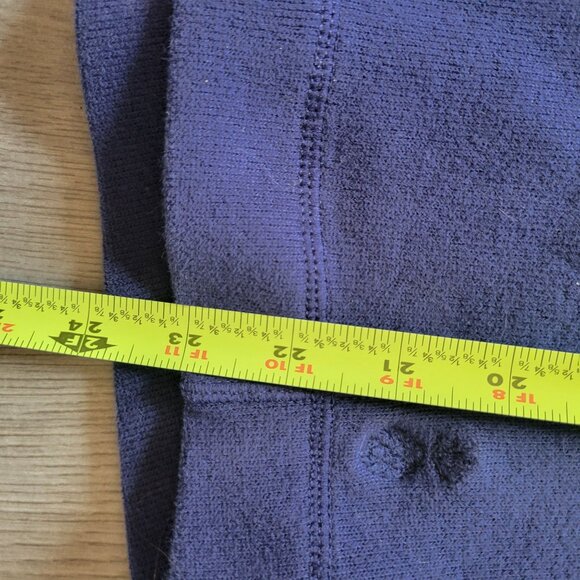 Tommy Bahama Aruba Womens Navy 1/4 Zip Pullover Sweatshirt XS Cotton/Spandex - Picture 7 of 8